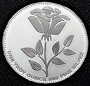 Anglia Silver coin 2012 English rose SREBRO UNCJA