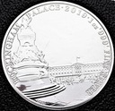 Anglia Zabytki Pałac Buckingham SREBRO UNCJA