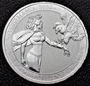 Germania 5 Mark 2020 SREBRO UNCJA