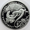 20 zł złotych 2009 Jaszczurka Zielona