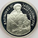 200000 zł 1993 Kazimierz Jagiellończyk PÓŁPOSTAĆ