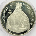 Próba 1000 zł złotych 1987 Kazimierz III Wielki