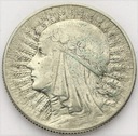 5 zł złotych 1933 Głowa kobiety, Polonia SREBRO