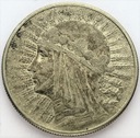 10 zł złotych 1932 Głowa kobiety, babka SREBRO (1)
