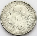 10 zł złotych 1932 Głowa kobiety, babka SREBRO (1)