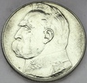 10 zł złotych 1937 Józef Piłsudski SREBRO
