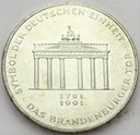 Niemcy 10 Marek SREBRO 1991 Brama Brandenburska