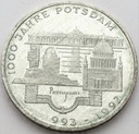 Niemcy 10 Marek SREBRO 1993 Poczdam 1000 lat