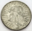 5 zł złotych 1934 Głowa kobiety Polonia SREBRO