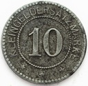10 Marek 1917 Darmstadt kleingeldersatz marke