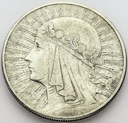 10 zł złotych 1932 Głowa kobiety Polonia SREBRO