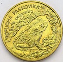 2 zł złote 1998 Ropucha paskówka