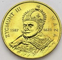 2 zł złote 1998 Zygmunt III Waza