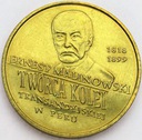 2 zł złote 1999 Ernest Malinowski Peru