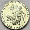Niemcy 10 Marek 1972 Olimpiada Monachium Postacie