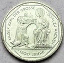 Niemcy 10 Marek 2000 SREBRO Karol Wielki