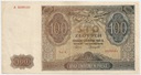 1941 100 zł Sto Złotych seria A