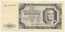 1948 20 zł Dwadzieścia Złotych, seria GK