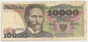 1988 10000 zł złotych Wyspiański, seria AK