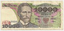 1988 10000 zł złotych Wyspiański, seria BF