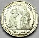 Niemcy 10 Marek 2000 Karol Wielki SREBRO