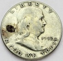 USA 1/2 dolara 1952 Half Dollar Franklin SREBRO