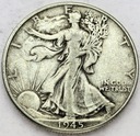 USA 1/2 Dolara Half Dollar 1945 Bogini Wolności