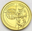 2 zł złote 1999 Wstąpienie do NATO
