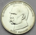 50000 złotych 1988 Piłsudski Niepodległość SREBRO
