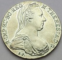 Austria talar Teresy 1780 Maria Teresa SREBRO