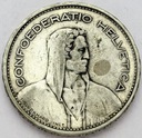 Szwajcaria 5 franków 1933 SREBRO