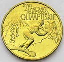 2 zł złote 1998 Nagano Zimowe Igrzyska