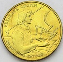 2 zł złote 1999 Fryderyk Chopin Szopen